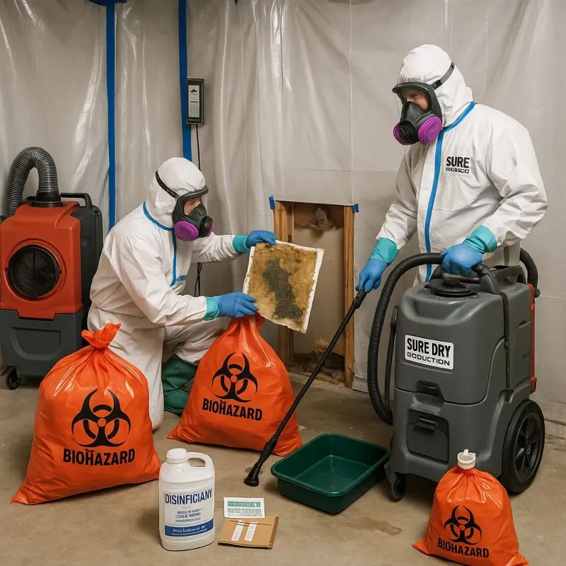 Contaminated Water Handling Protocols process in Menasha, WI