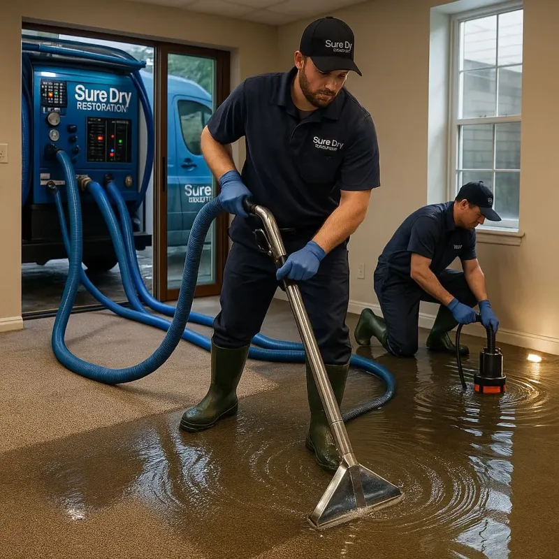 Water Extraction and Removal process in Menasha, WI